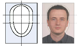 Czech passport photo