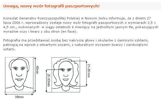 Polish Passport photo, fotografii paszportwych