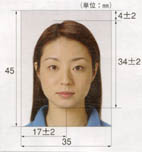 japanese passport photo, new york